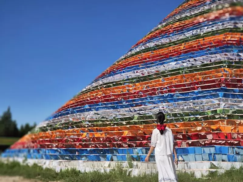 丽江大经幡