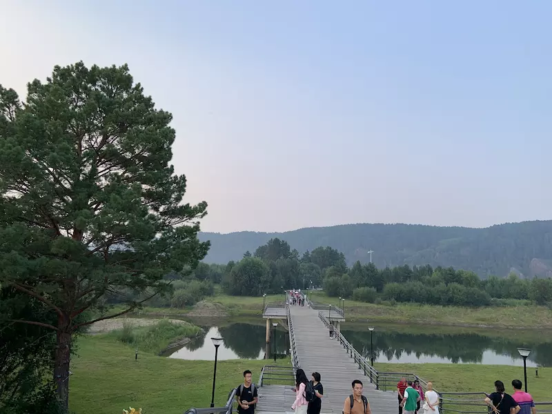 大兴安岭地区城市风景