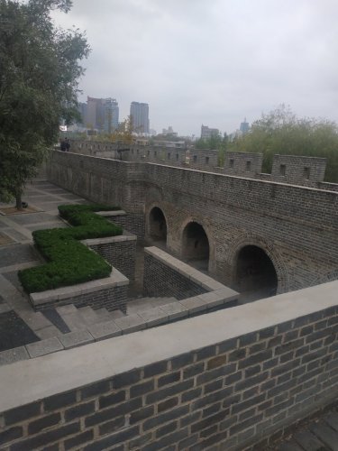 潍县东关城墙古炮台