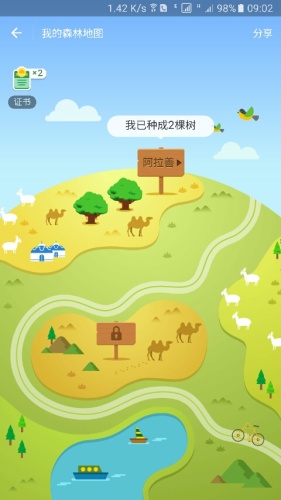 蚂蚁森林2号林·梭梭