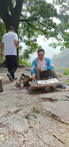 太行山大峡谷王莽峡十八盘