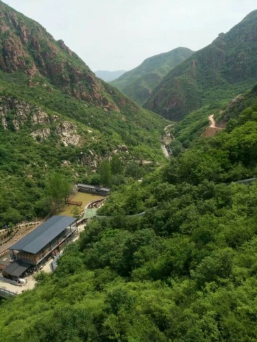 登封大熊山仙人谷景区情人谷
