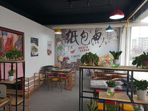 潭头镇中心人工湖