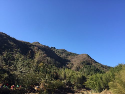 舒城县山七镇望母山梅方水库景点