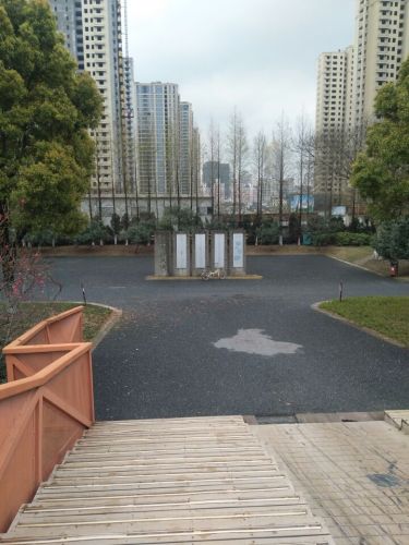 北塘公园南沙风情