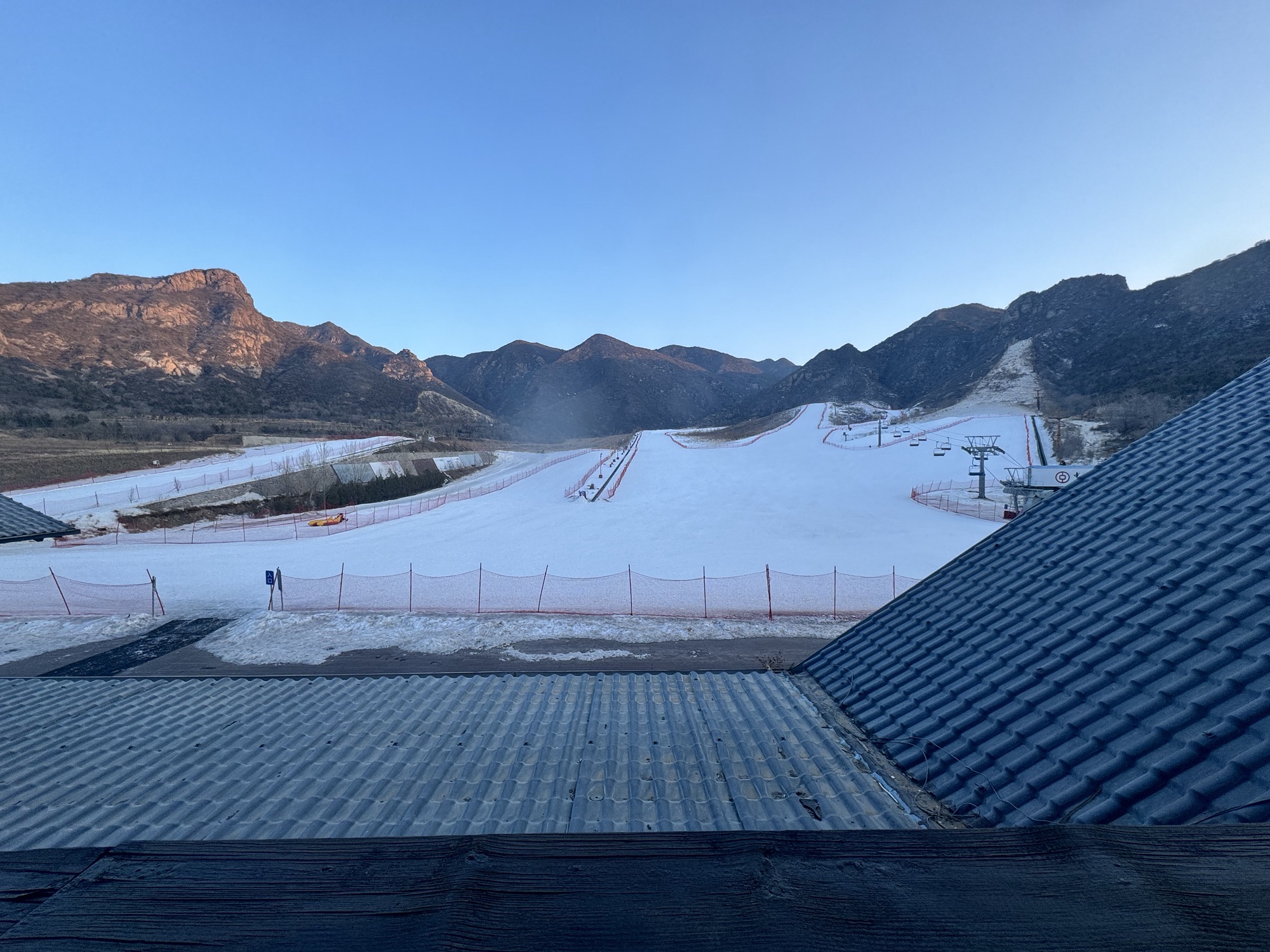 八达岭滑雪场旅行图片