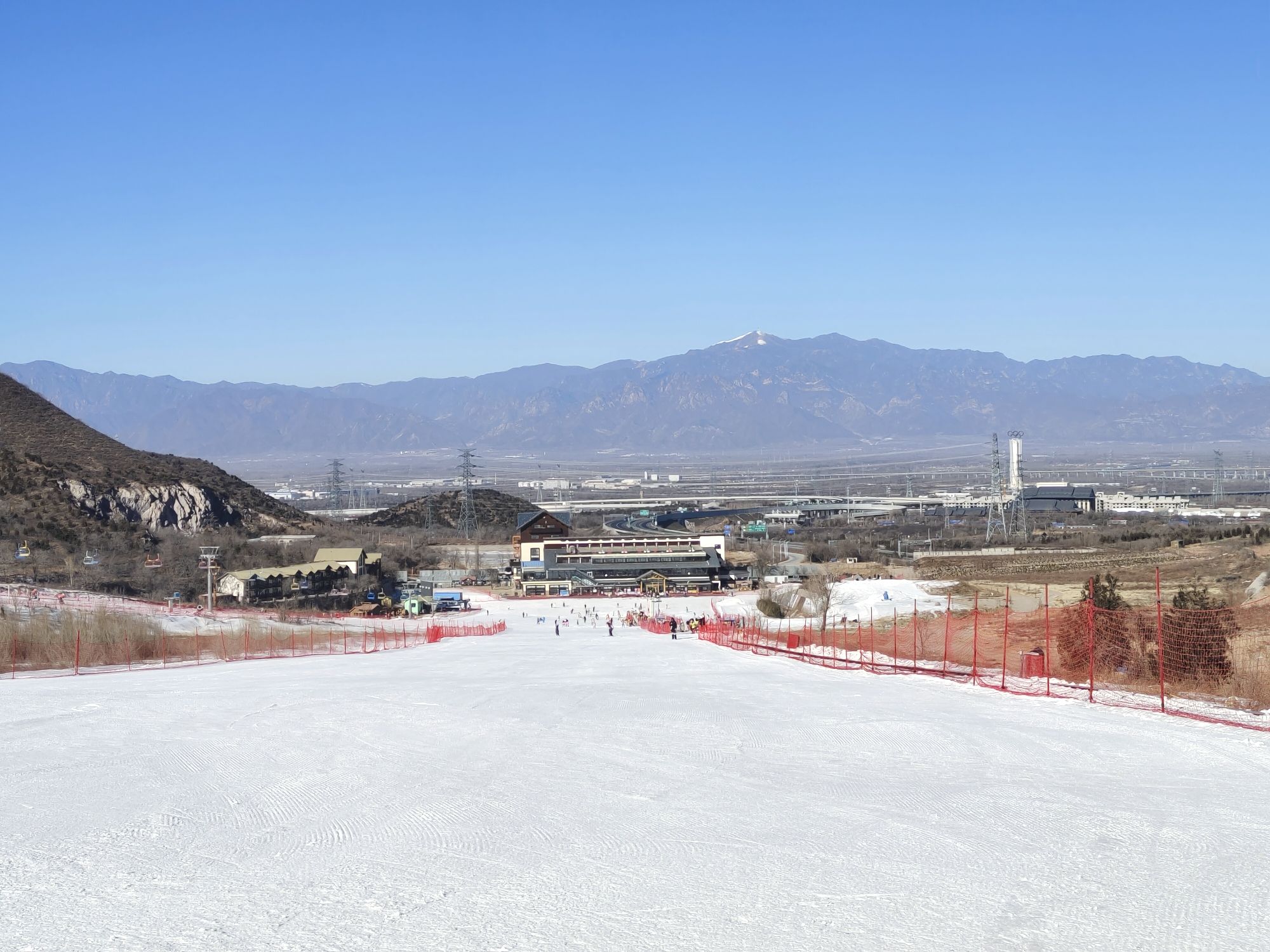 八达岭滑雪场旅行图片