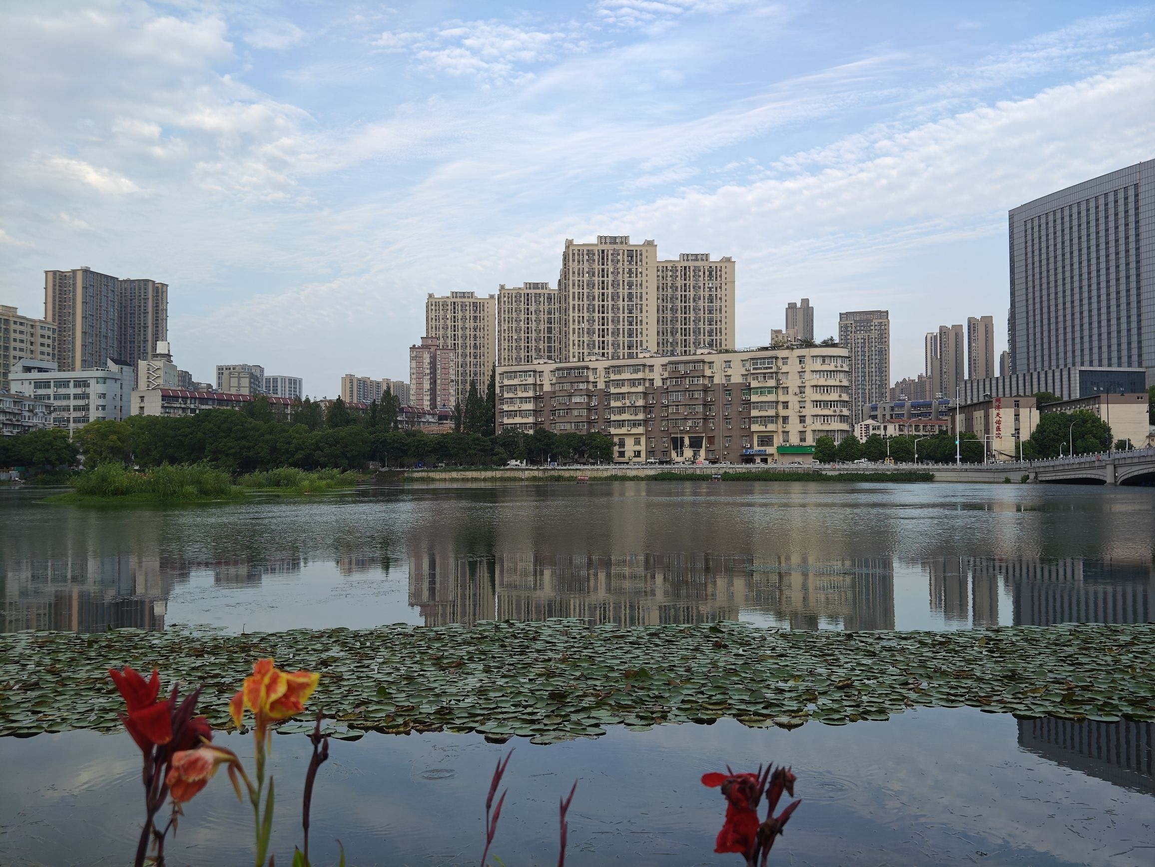 晒湖公园旅行图片