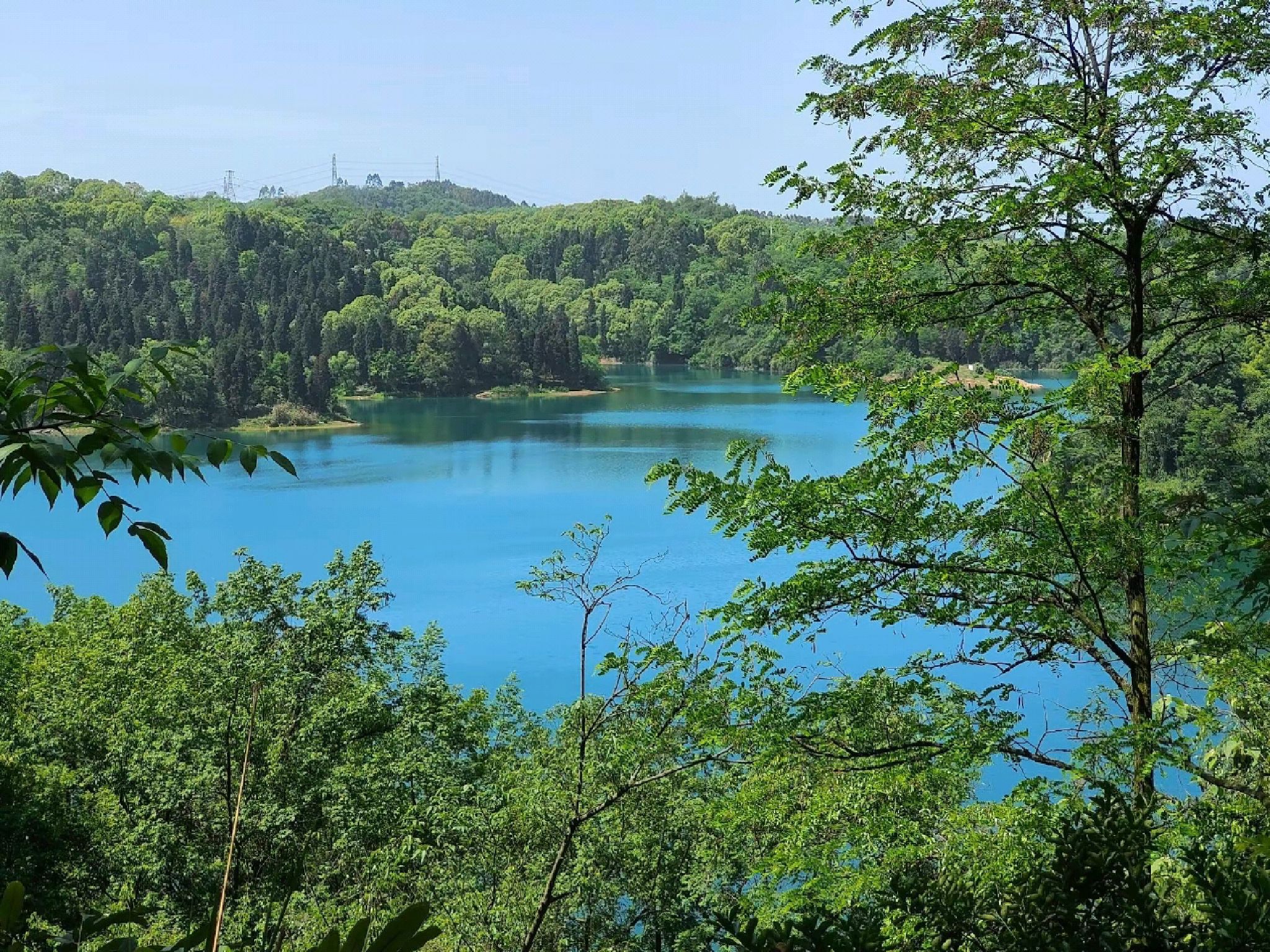 白塔湖旅行图片