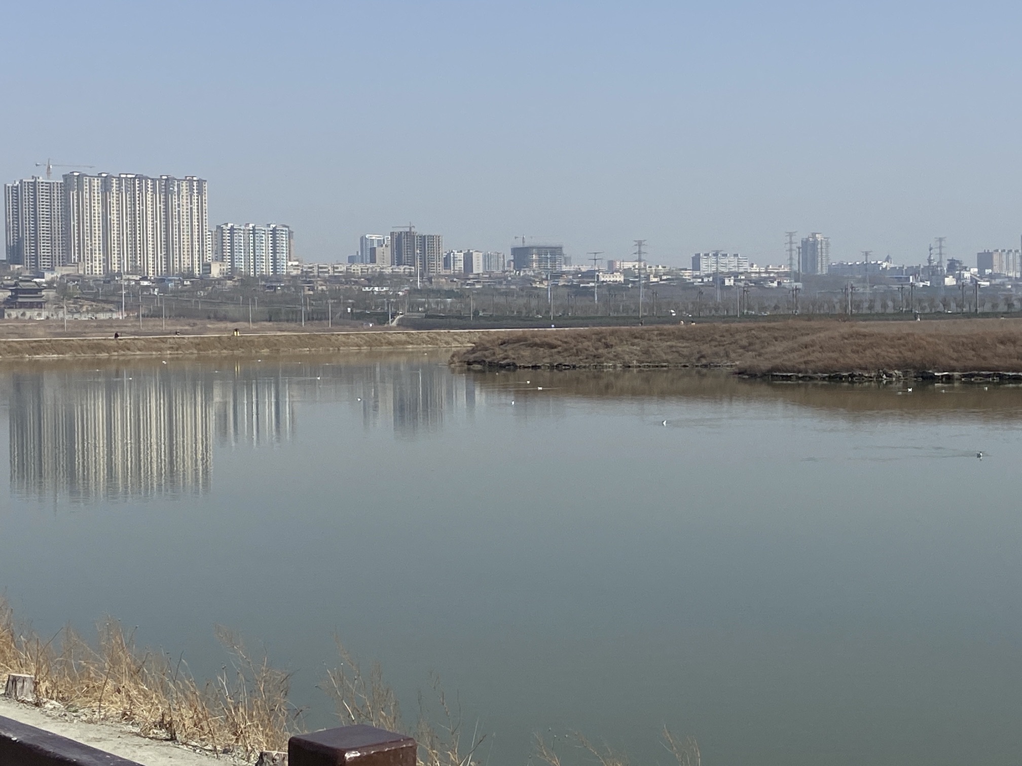 中国死海运城盐湖旅行图片
