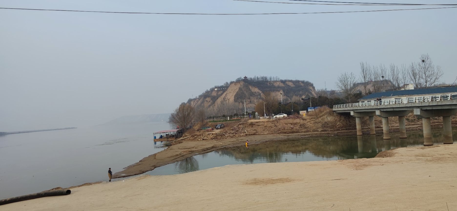 玉门古渡旅行图片