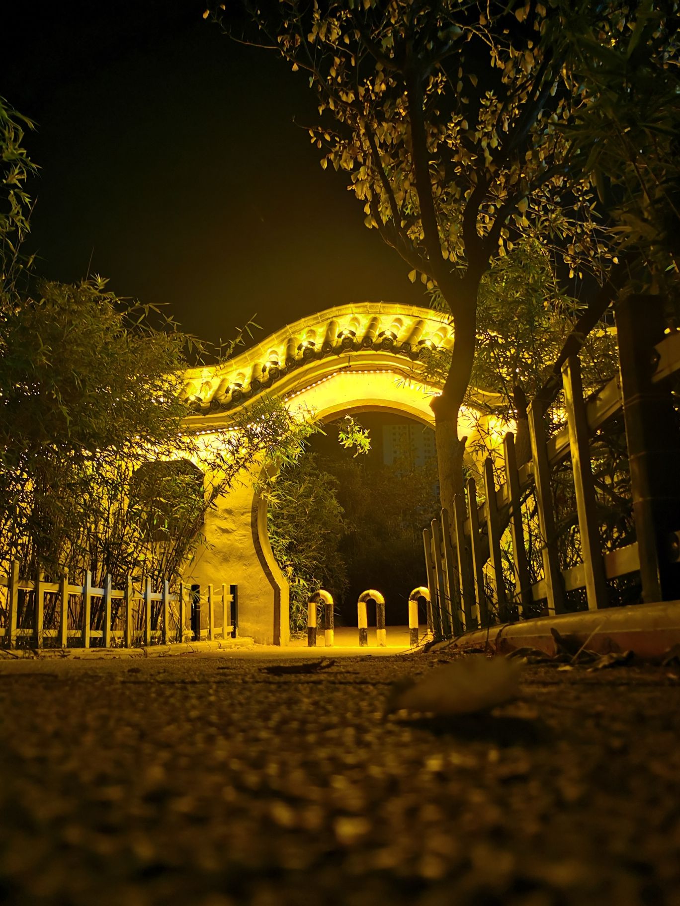 琉璃阁遗址公园旅行图片