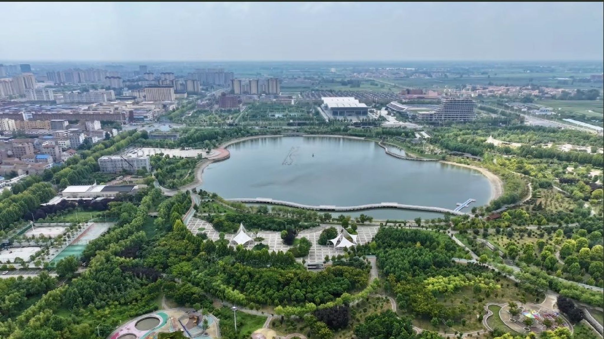 郸城县人民公园旅行图片