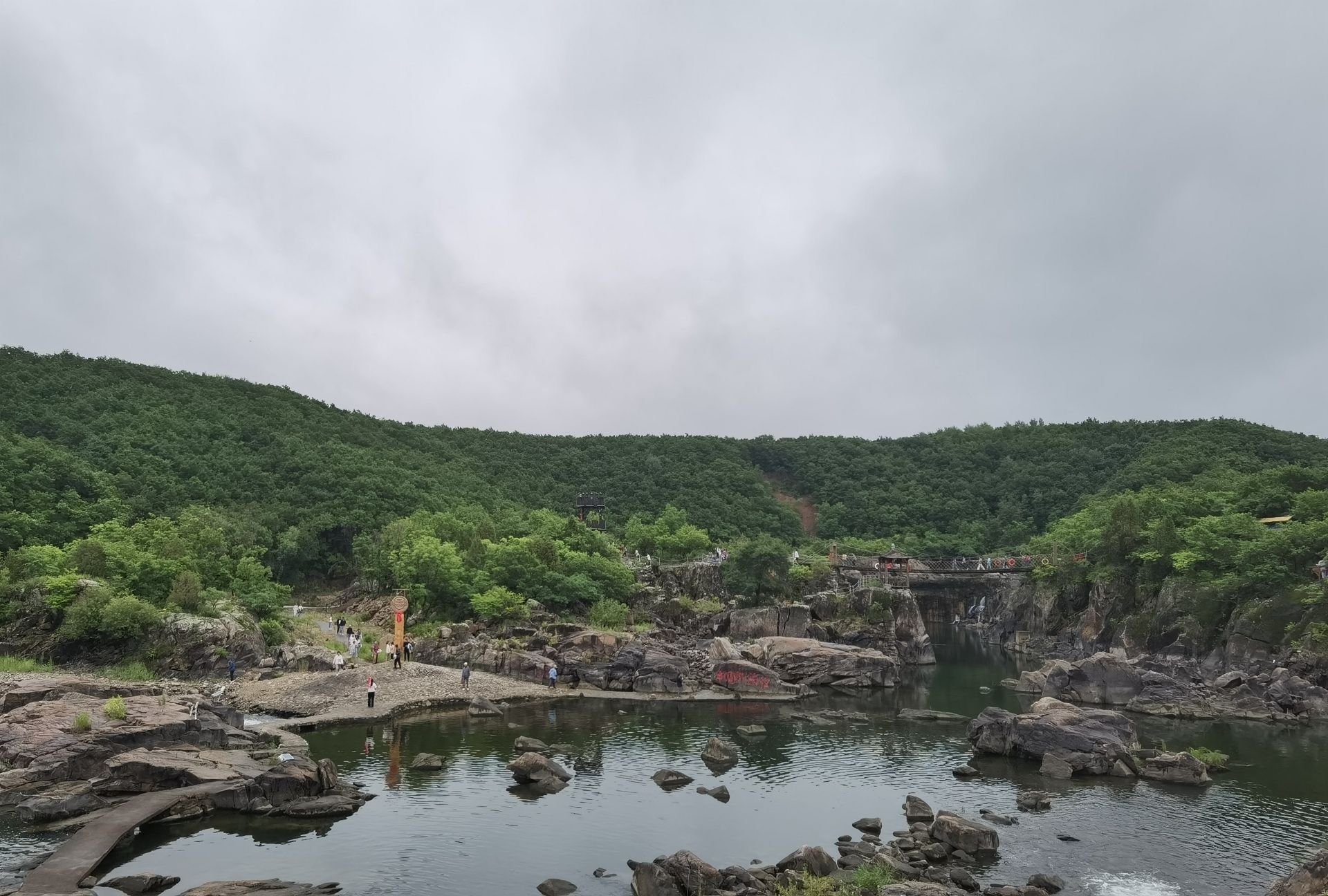 镜泊大峡谷旅行图片