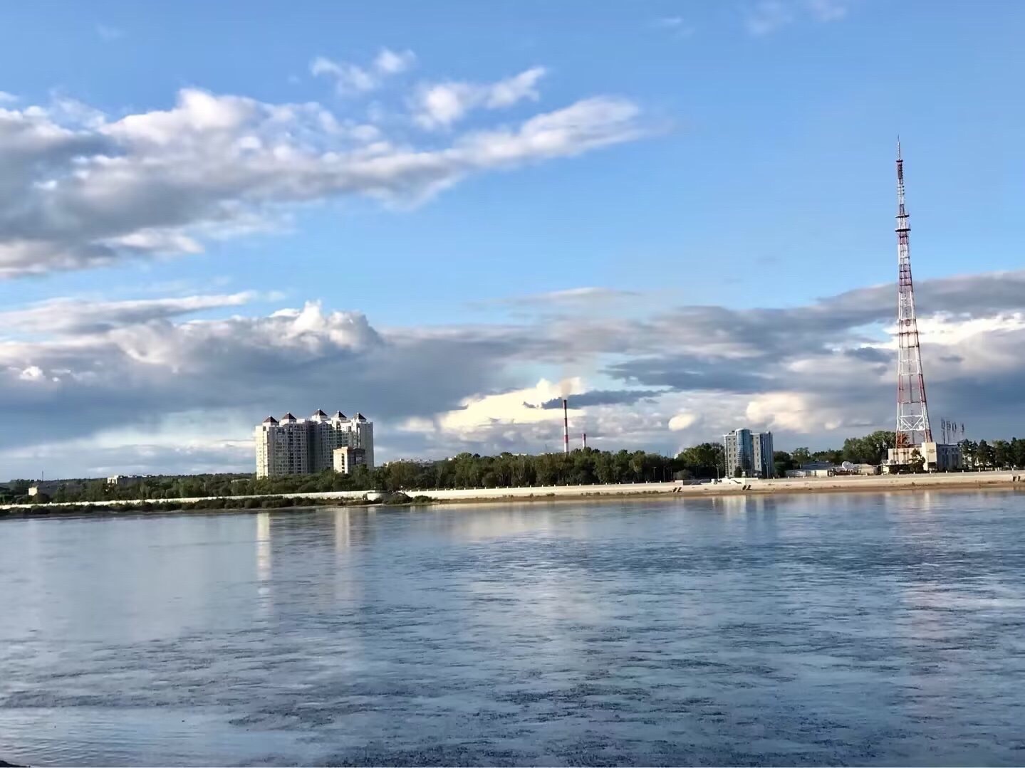黑河市城市风景
