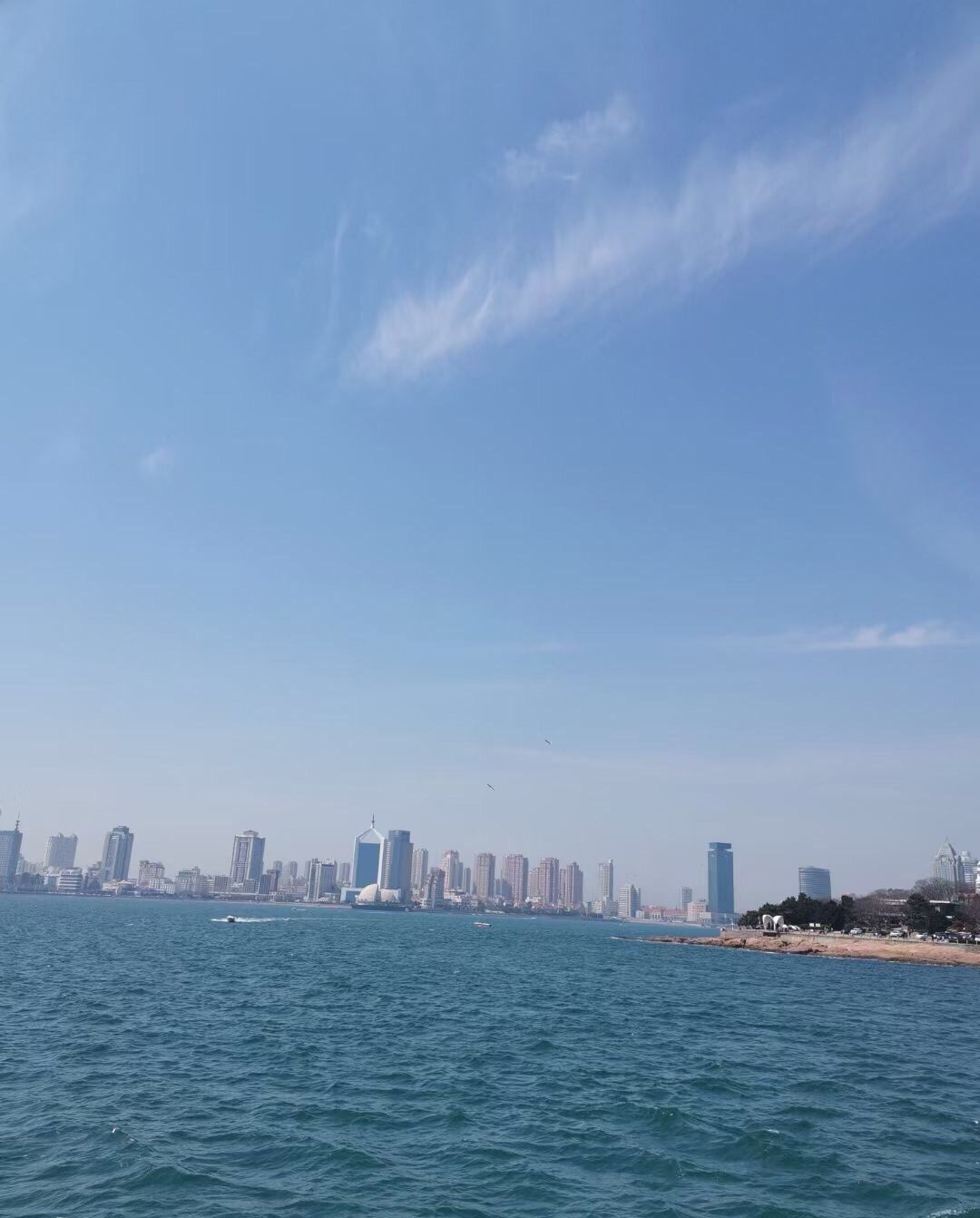 青岛海上游船观光旅行图片