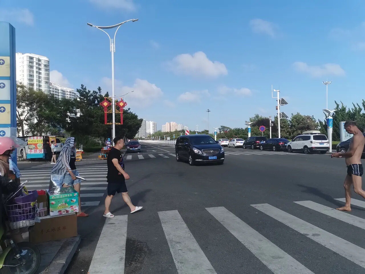 凤城万米海滩旅行图片