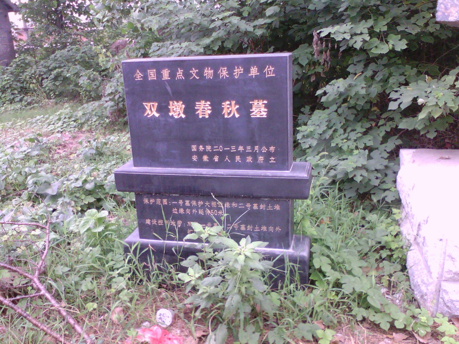 双墩春秋墓