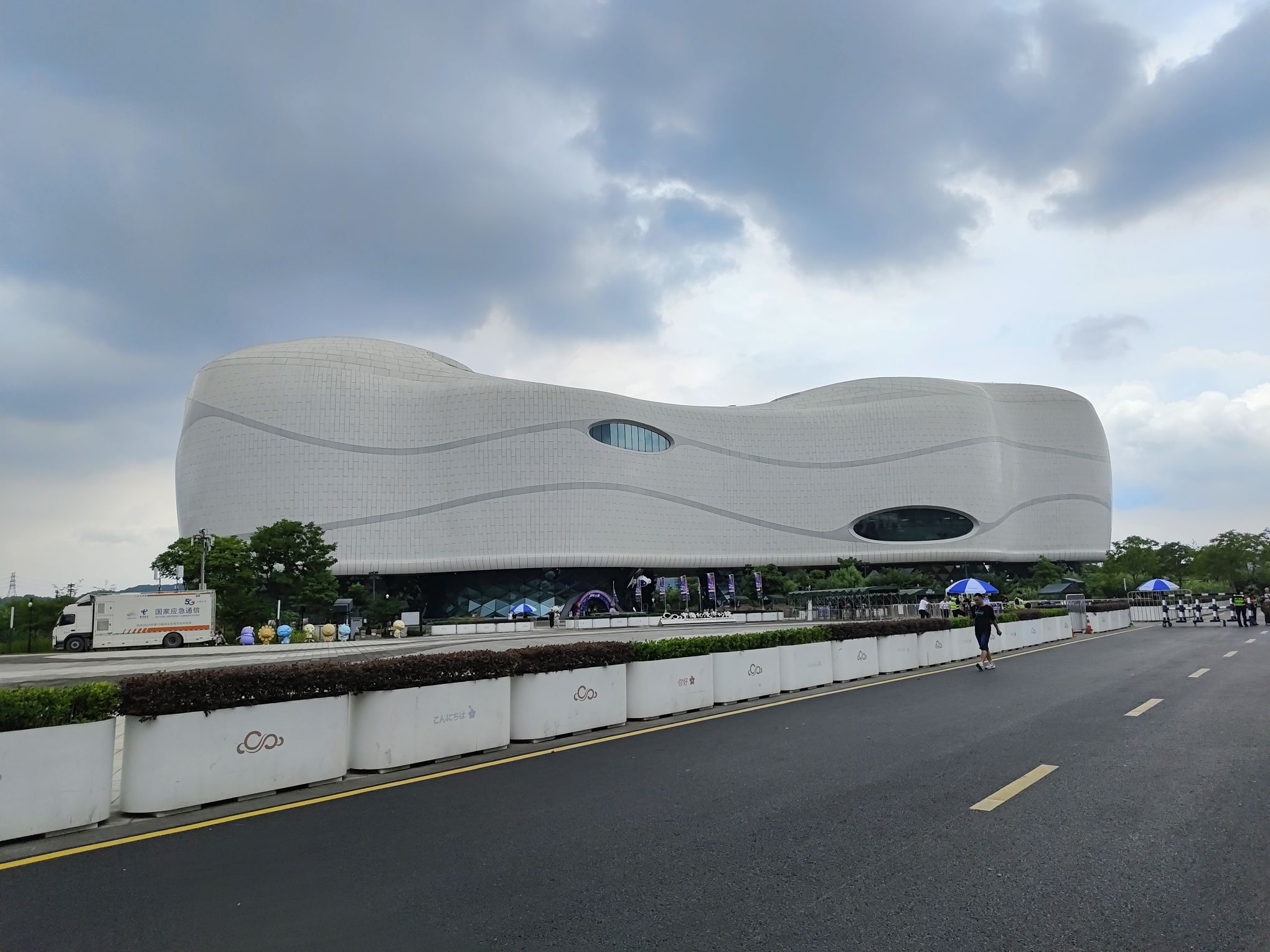 白马湖动漫广场旅行图片