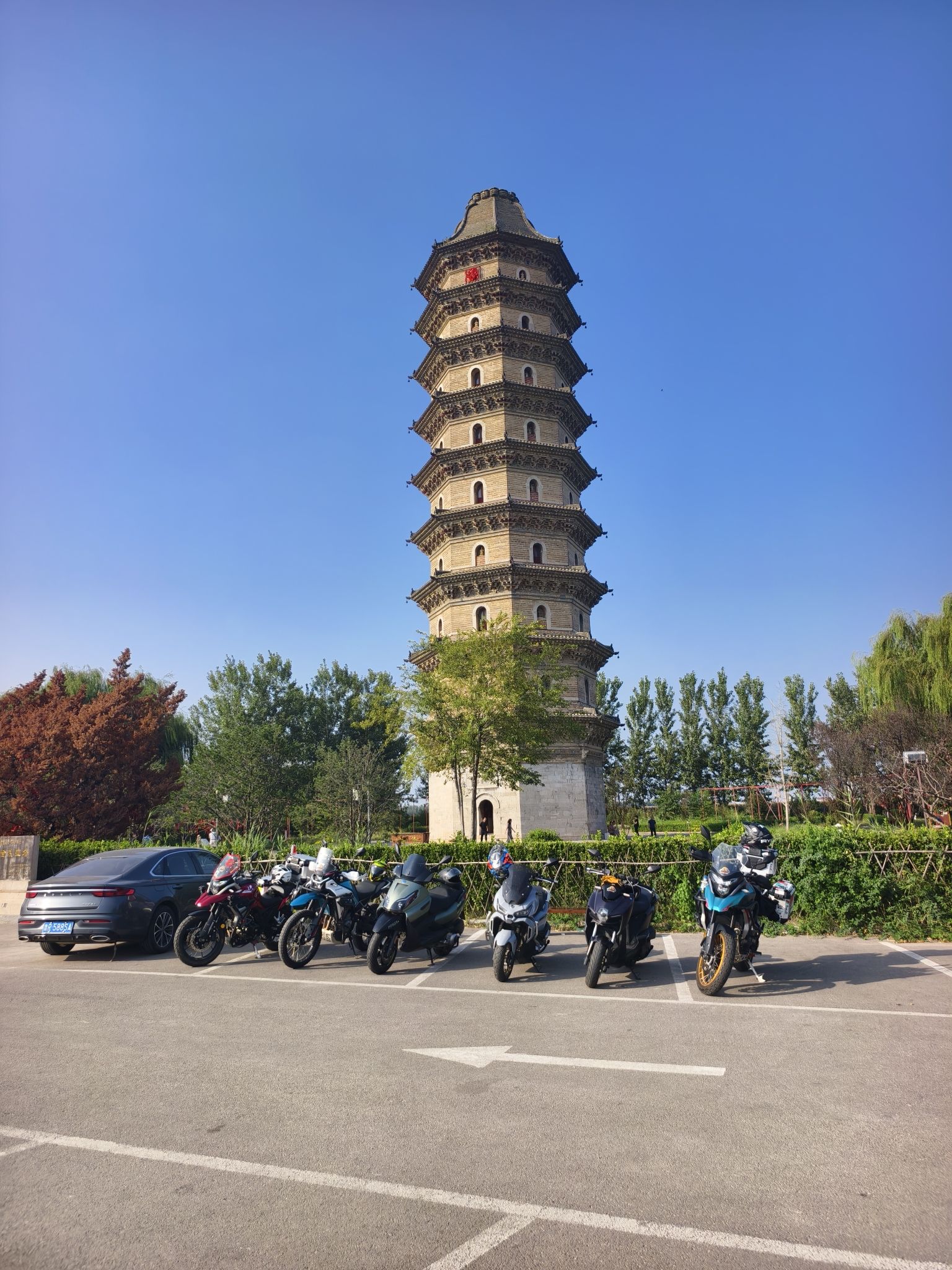 临清运河文化景区-舍利宝塔