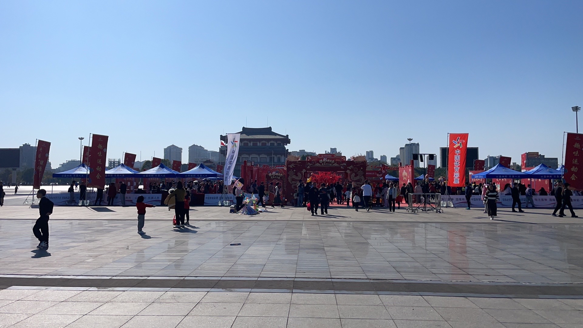 揭阳楼广场旅行图片