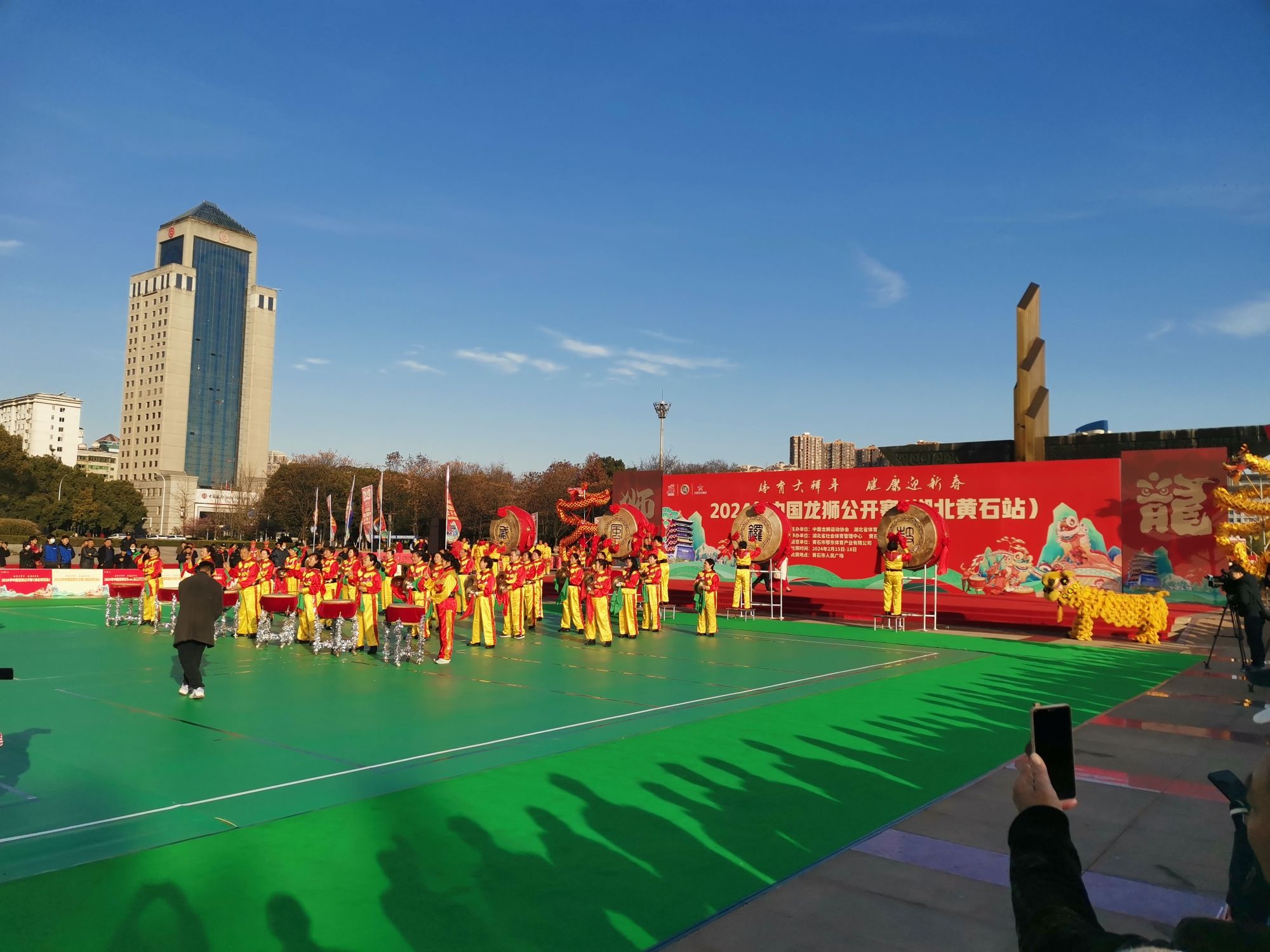 黄石市人民广场旅行图片