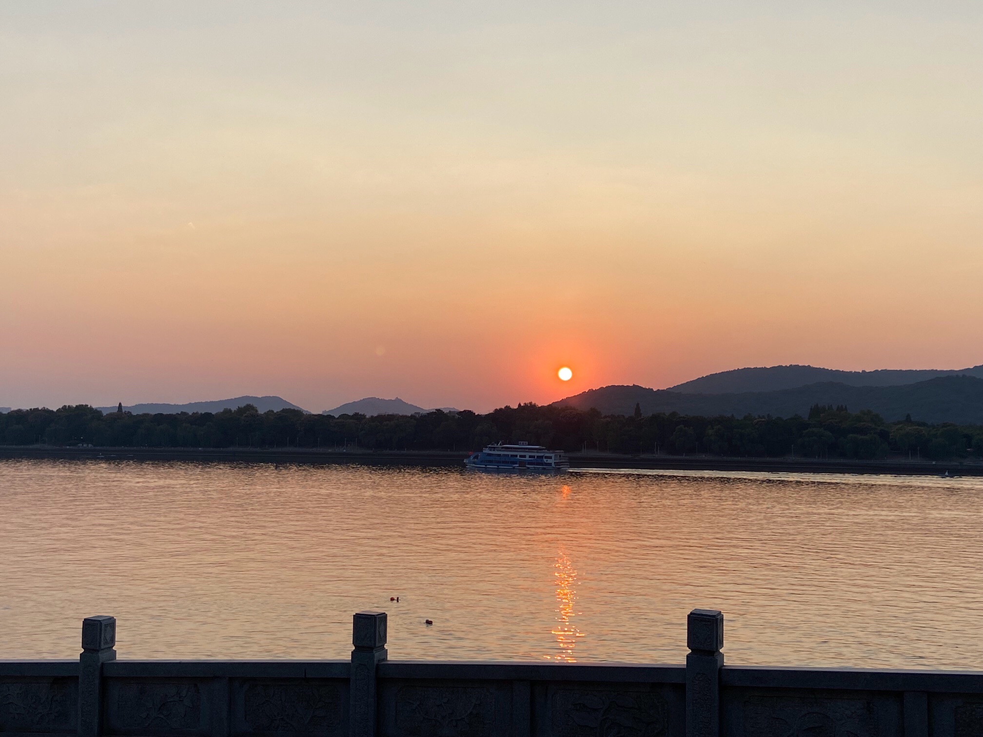 长沙湘江风光带旅行图片