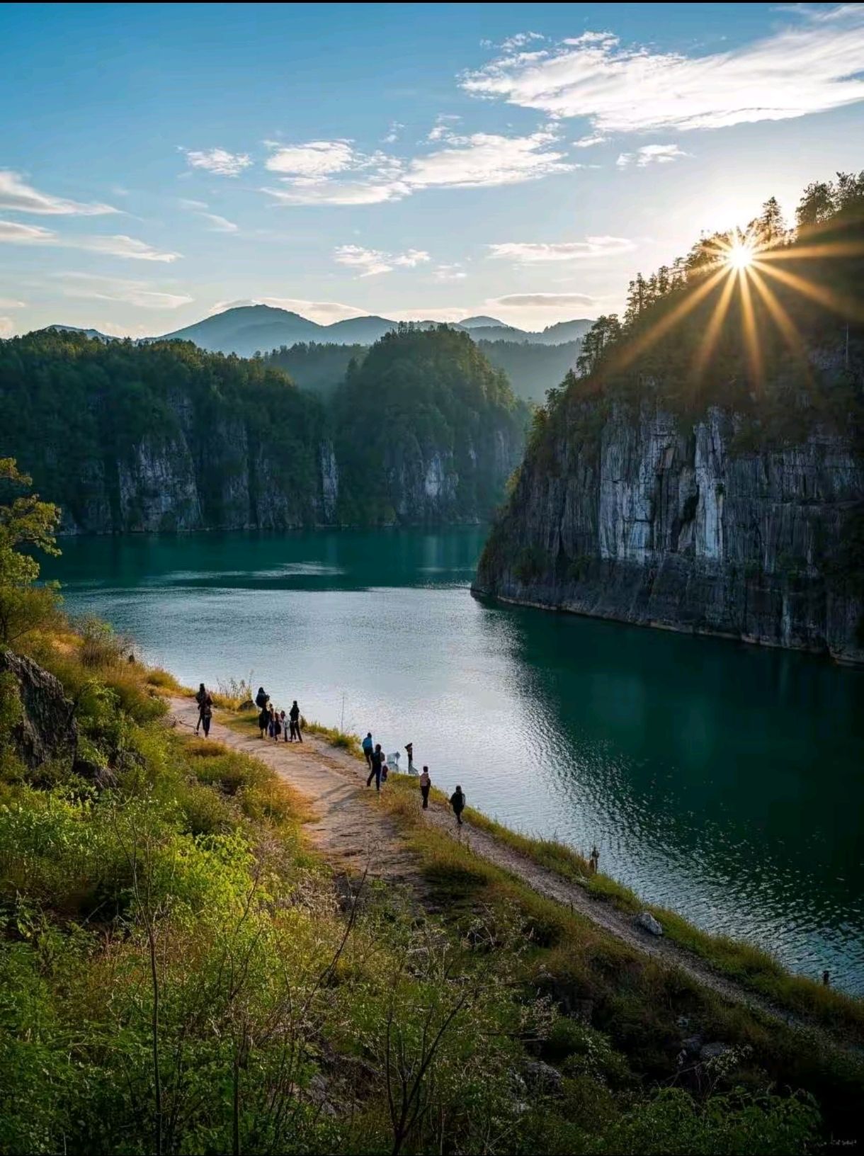 酒埠江国家地质公园旅行图片