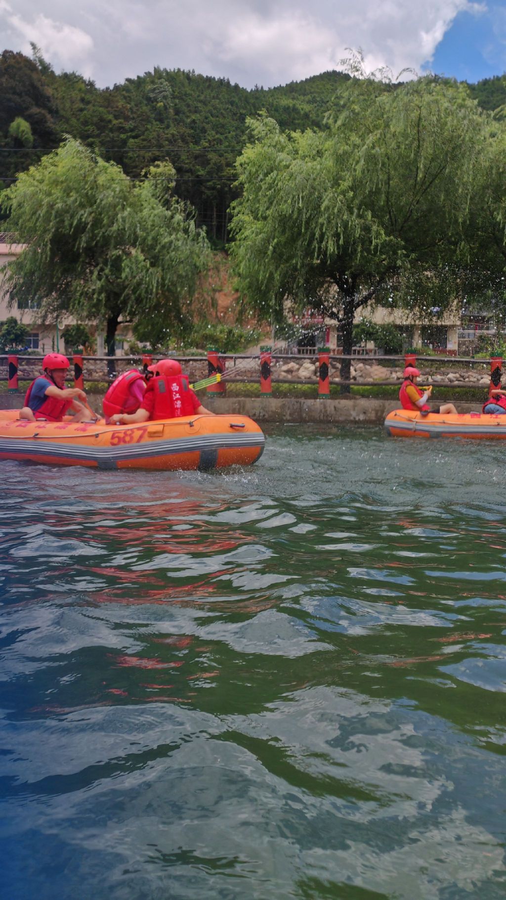 中国西江漂流