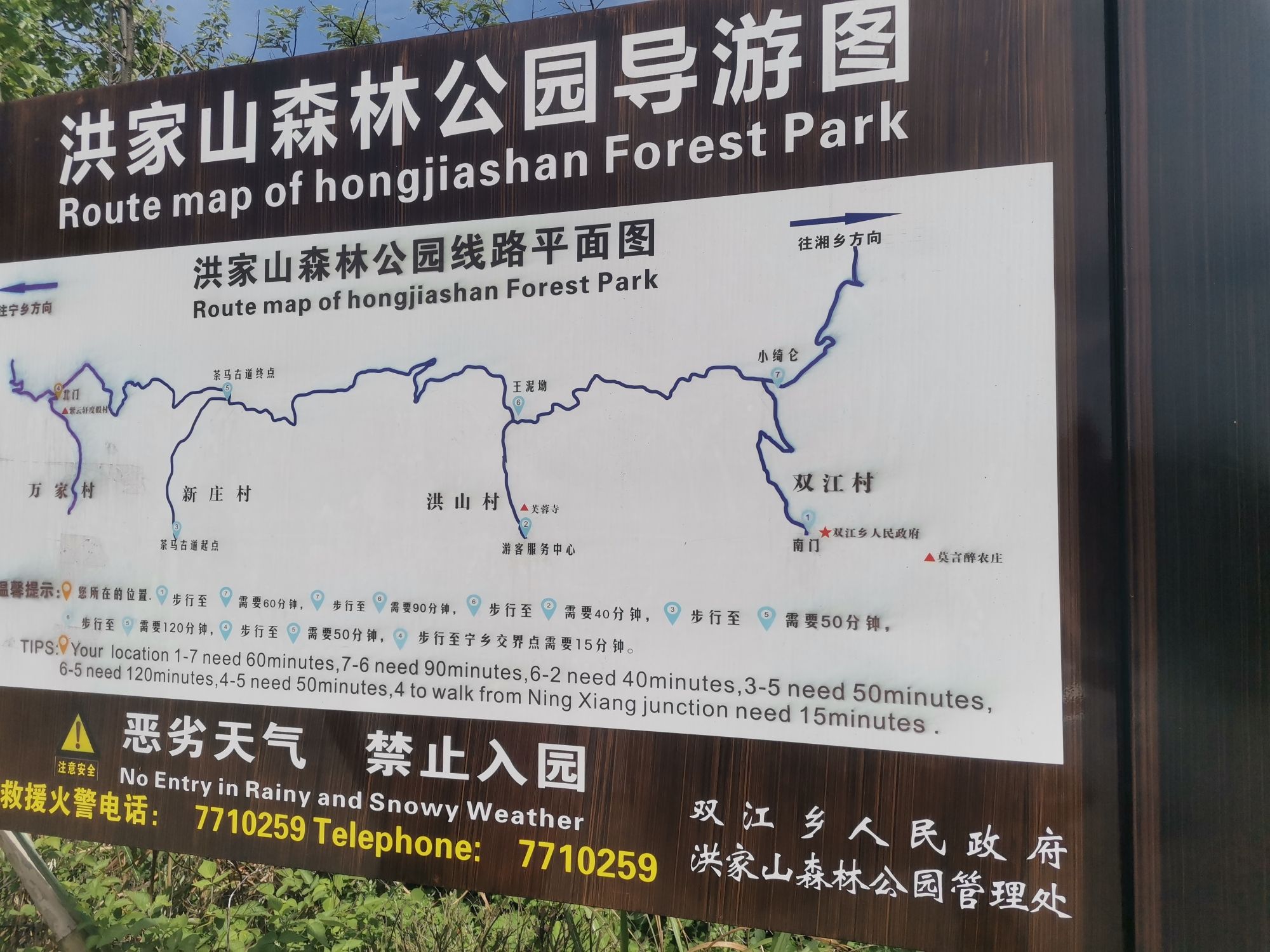 洪家山森林公园旅行图片
