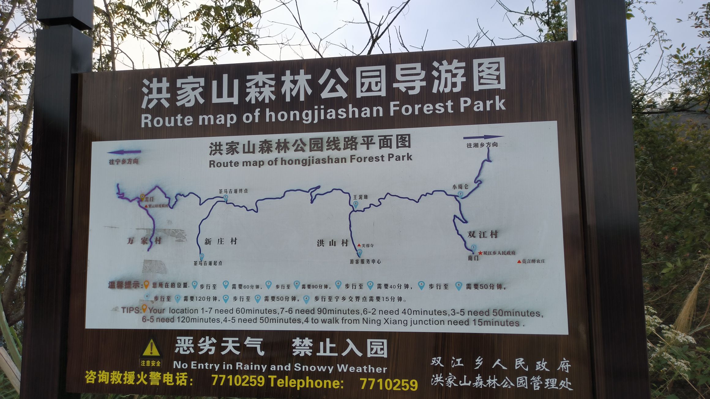 洪家山森林公园旅行图片