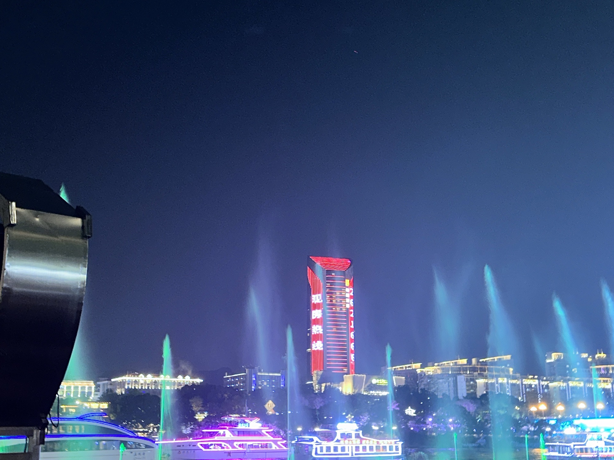 柳江大型音乐喷泉旅行图片