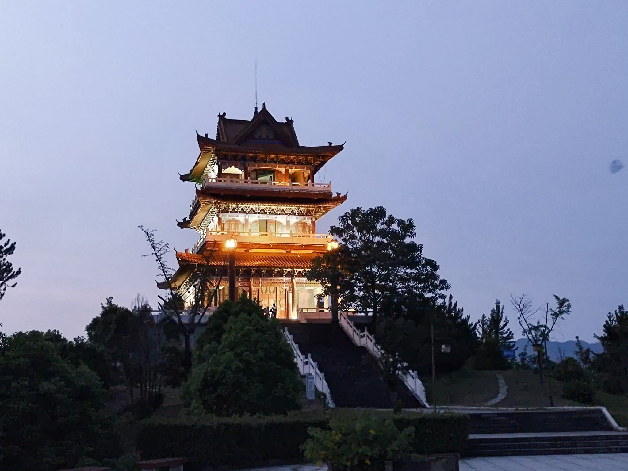 横峰红枫公园旅行图片