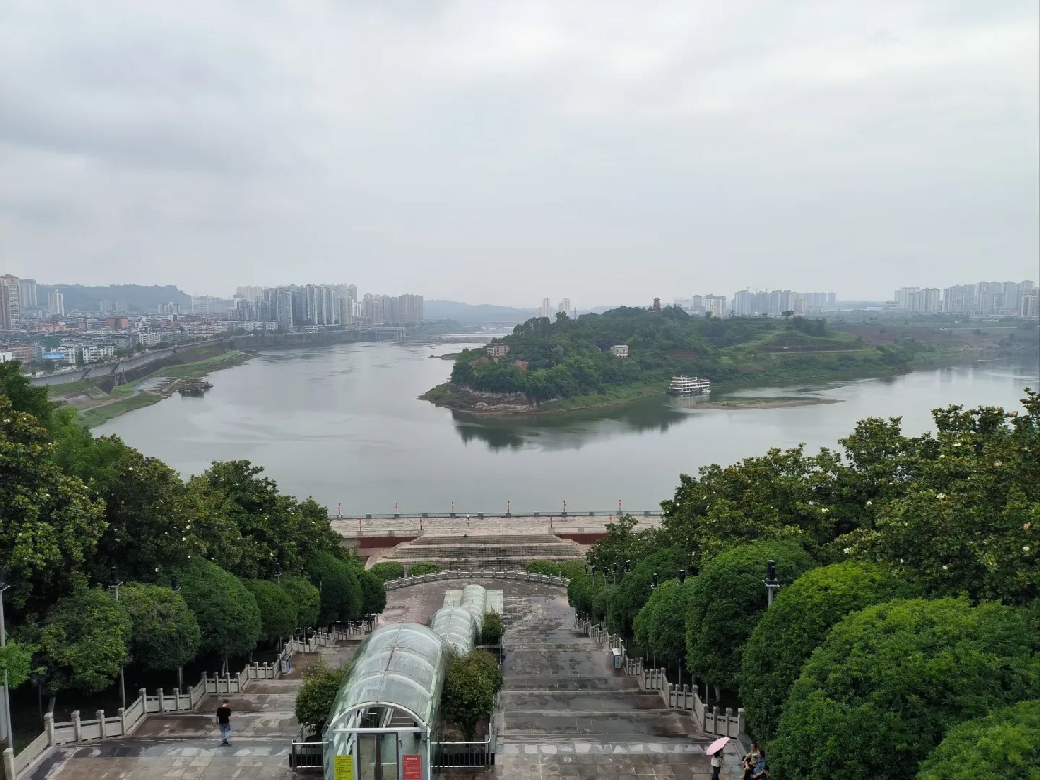 渠江公园旅行图片