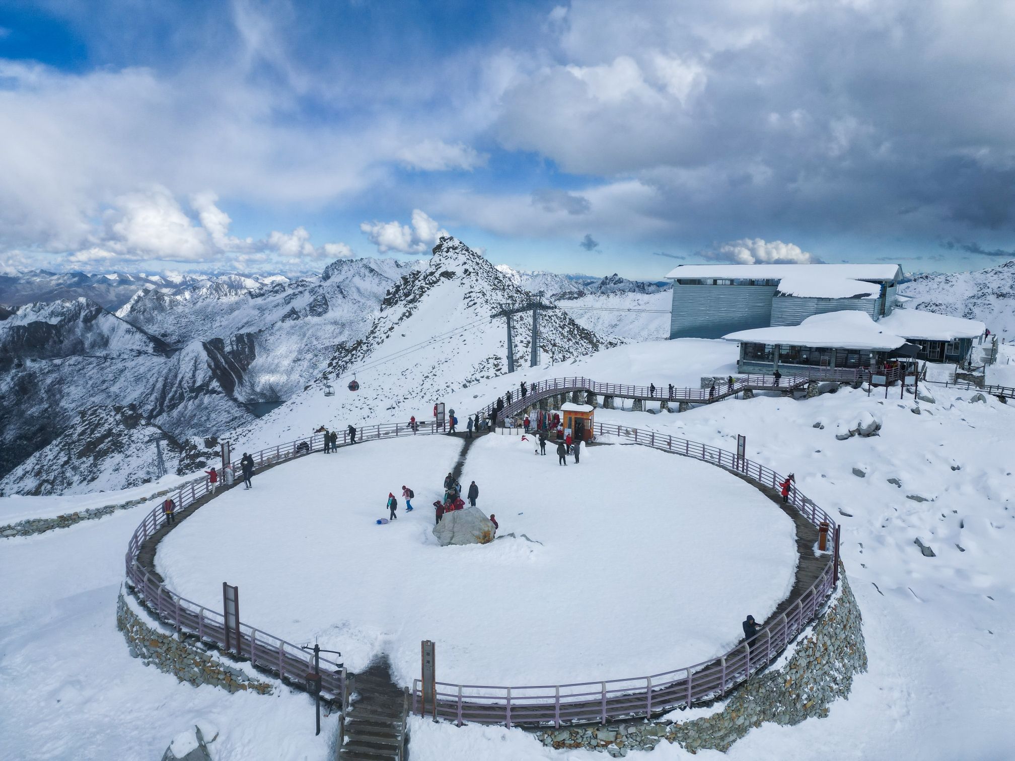 达古冰川风景名胜区旅行图片