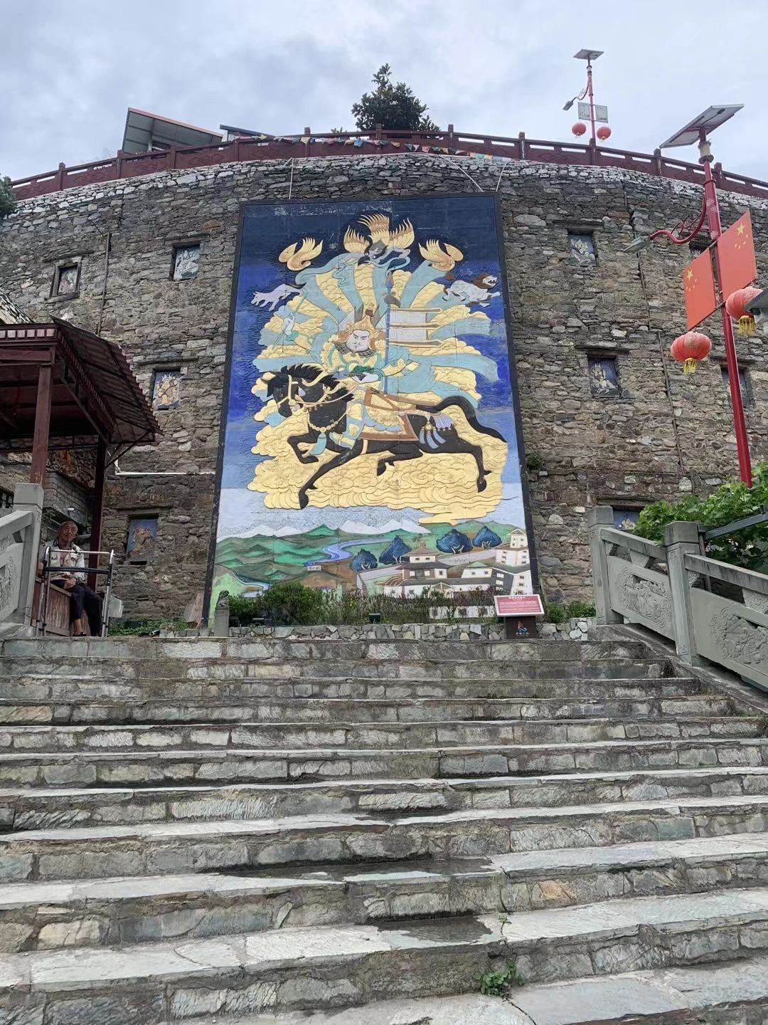 甘堡藏寨旅行图片
