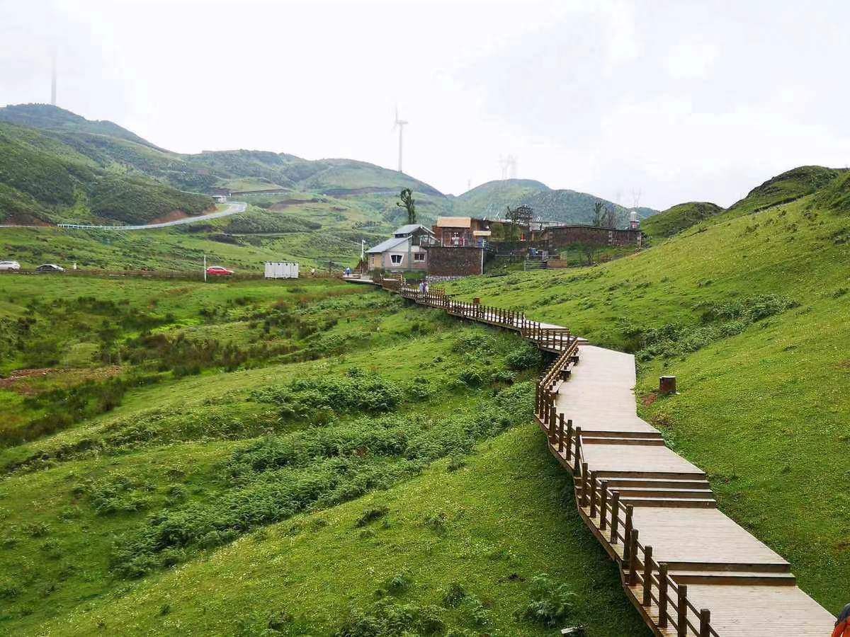 六盘水坡上草原风景名胜区旅行图片