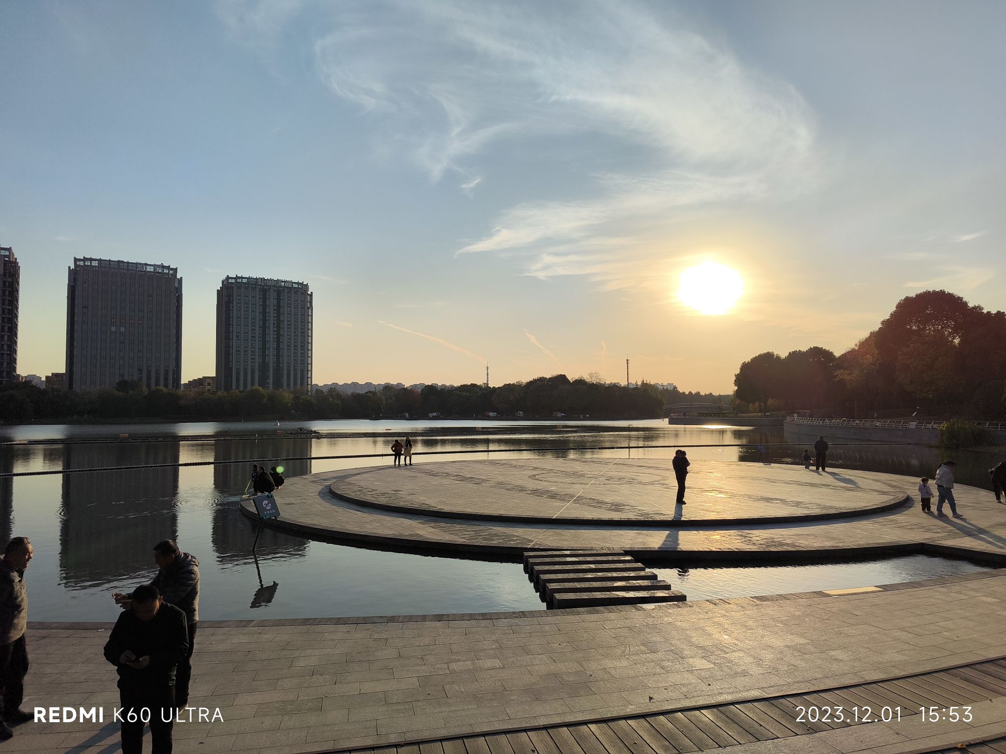 南翔镇银翔湖公园