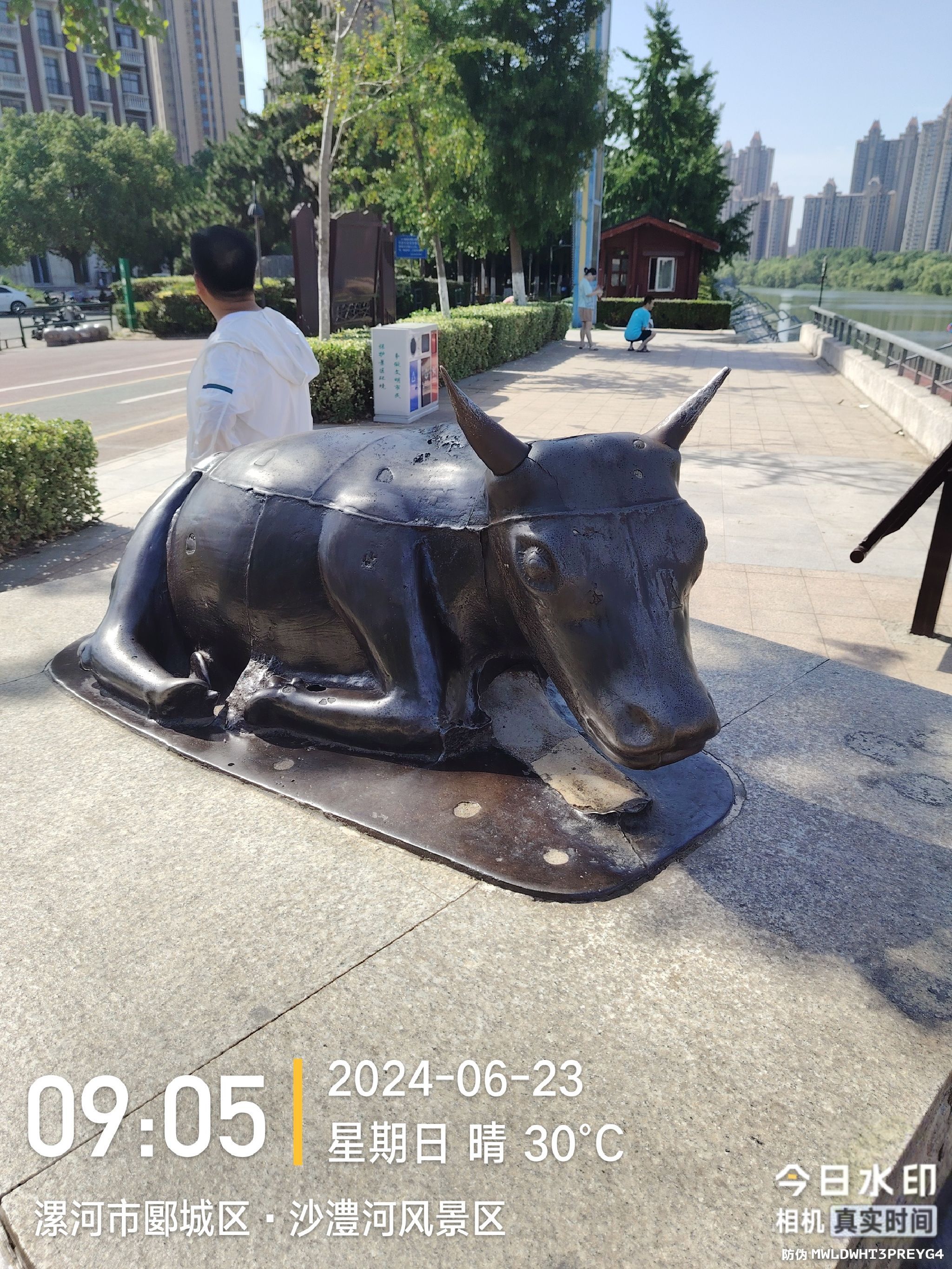 镇河铁牛旅行图片