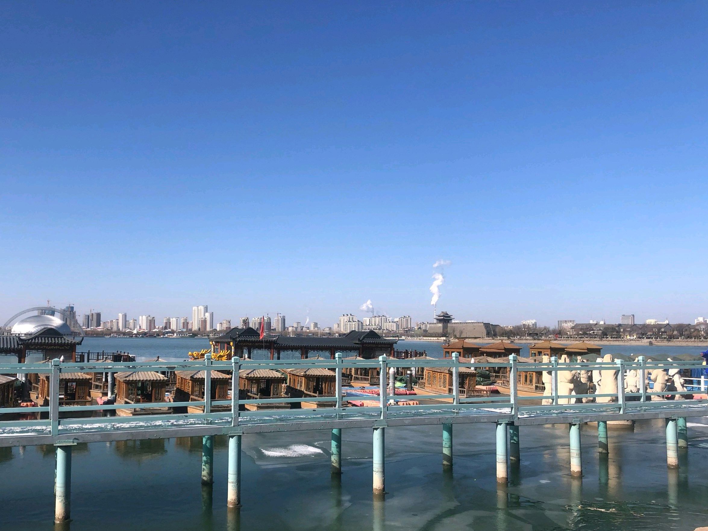 聊城南湖公园旅行图片