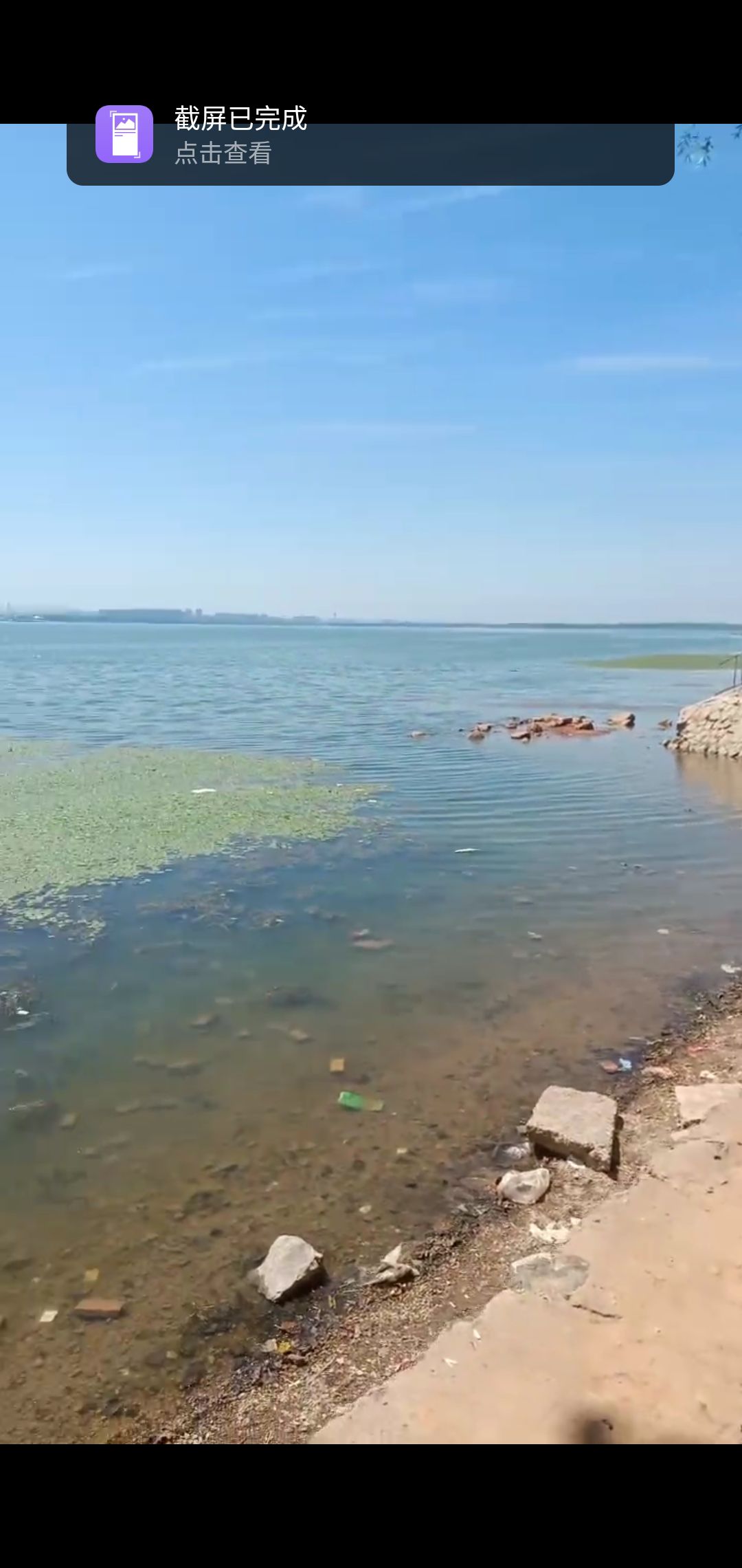 漳泽水库坝后公园