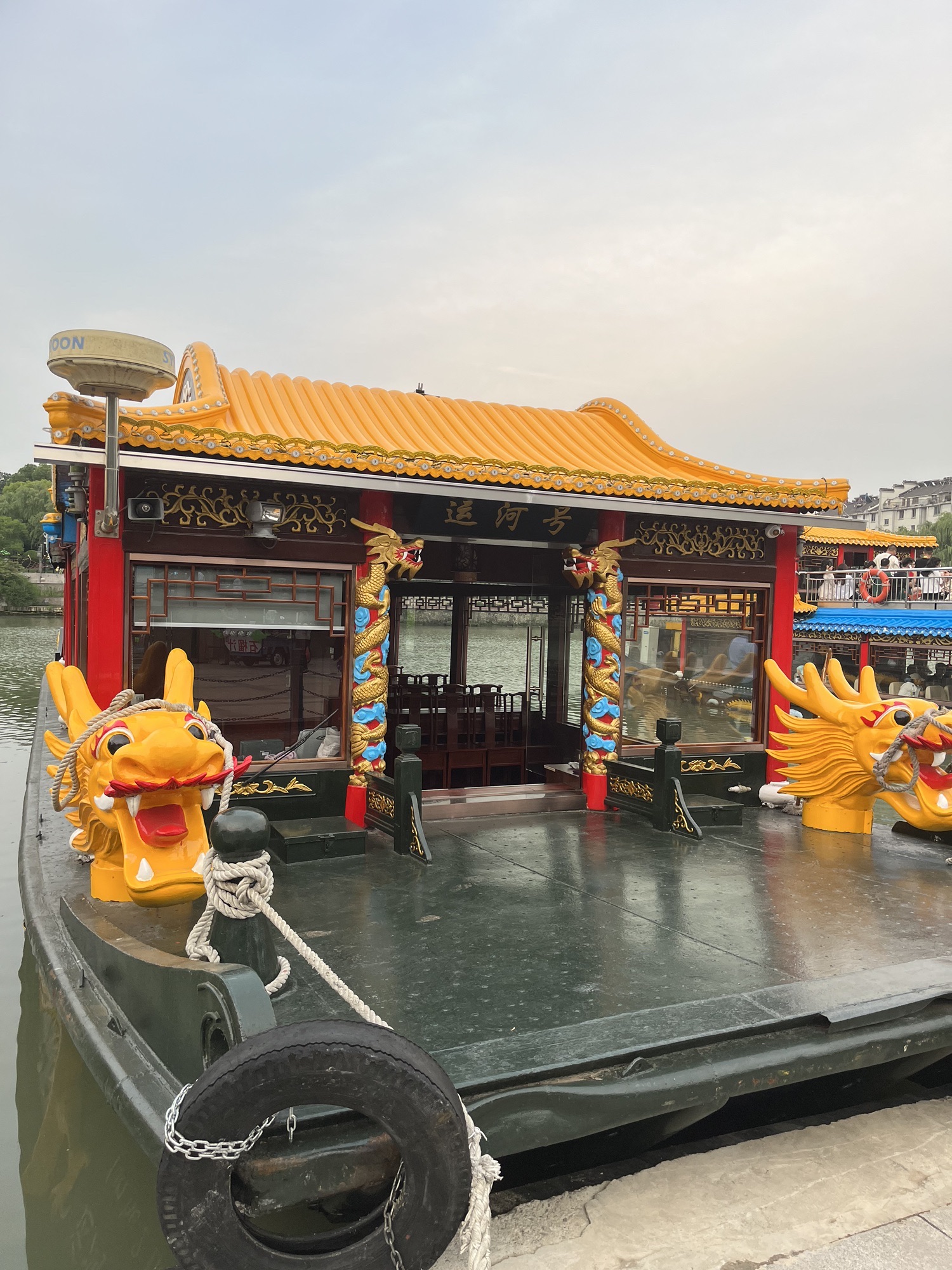 扬州古运河水上游
