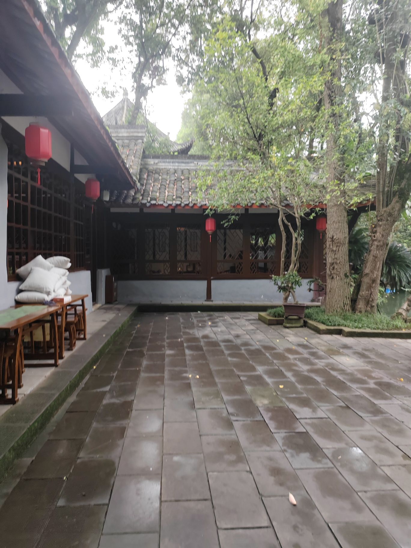 罗墩村广场旅行图片