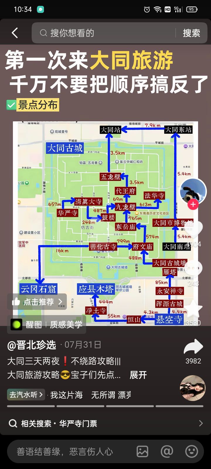 大同古城旅行图片