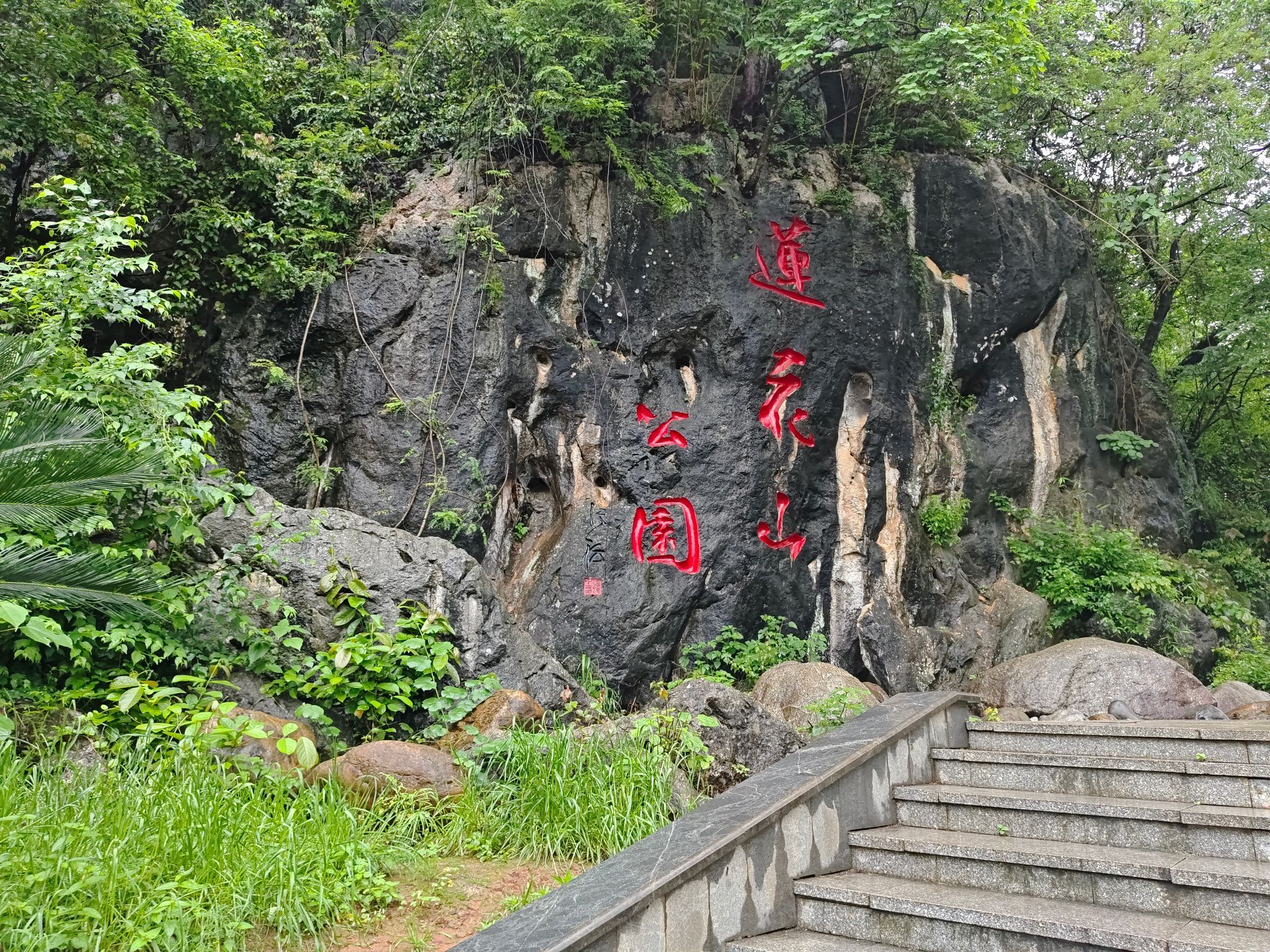 莲花山公园旅行图片