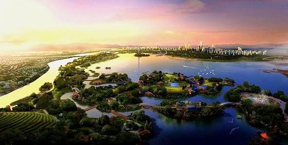 生态滨湖公园旅行图片