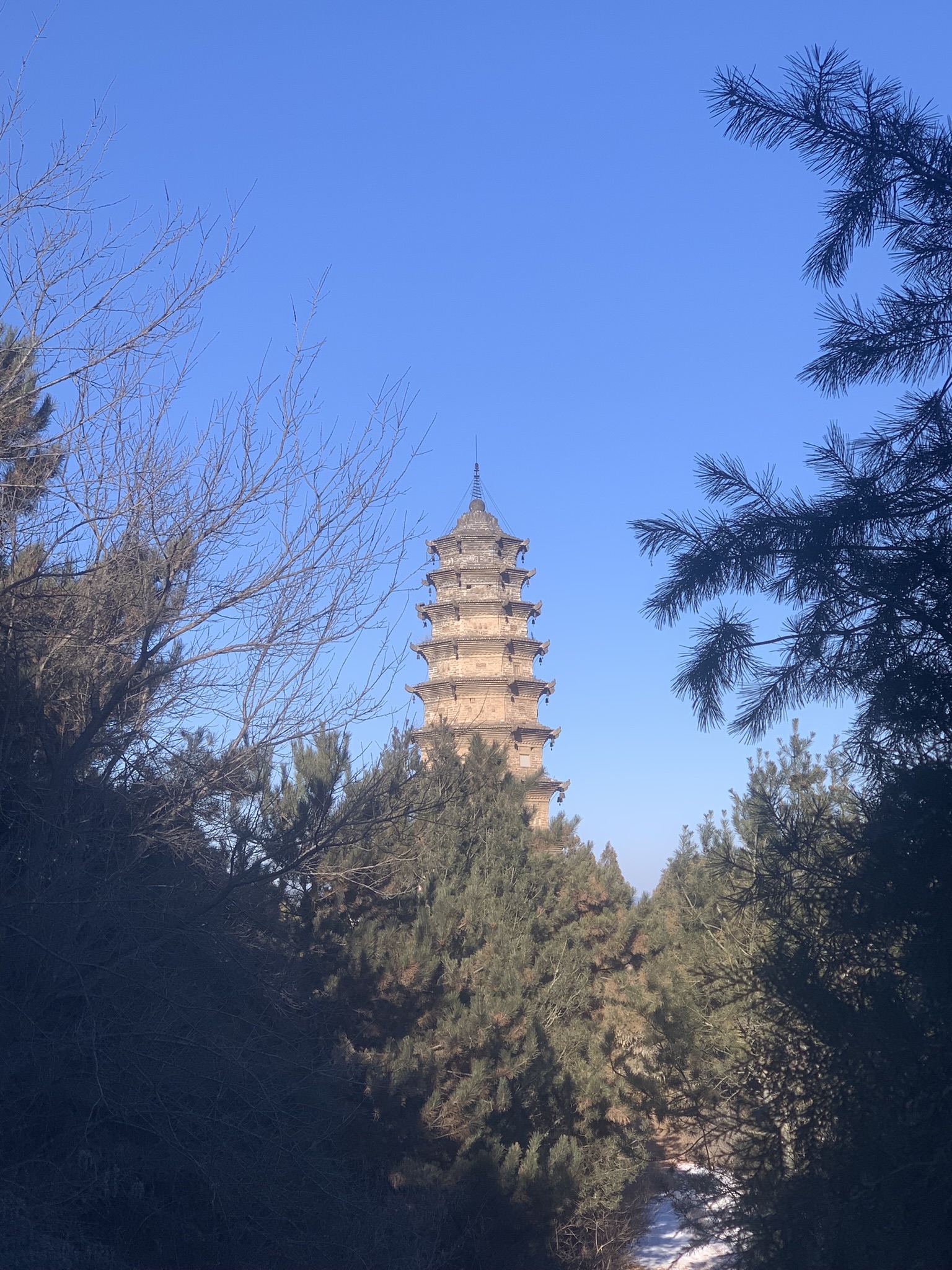 麻衣寺砖塔旅行图片