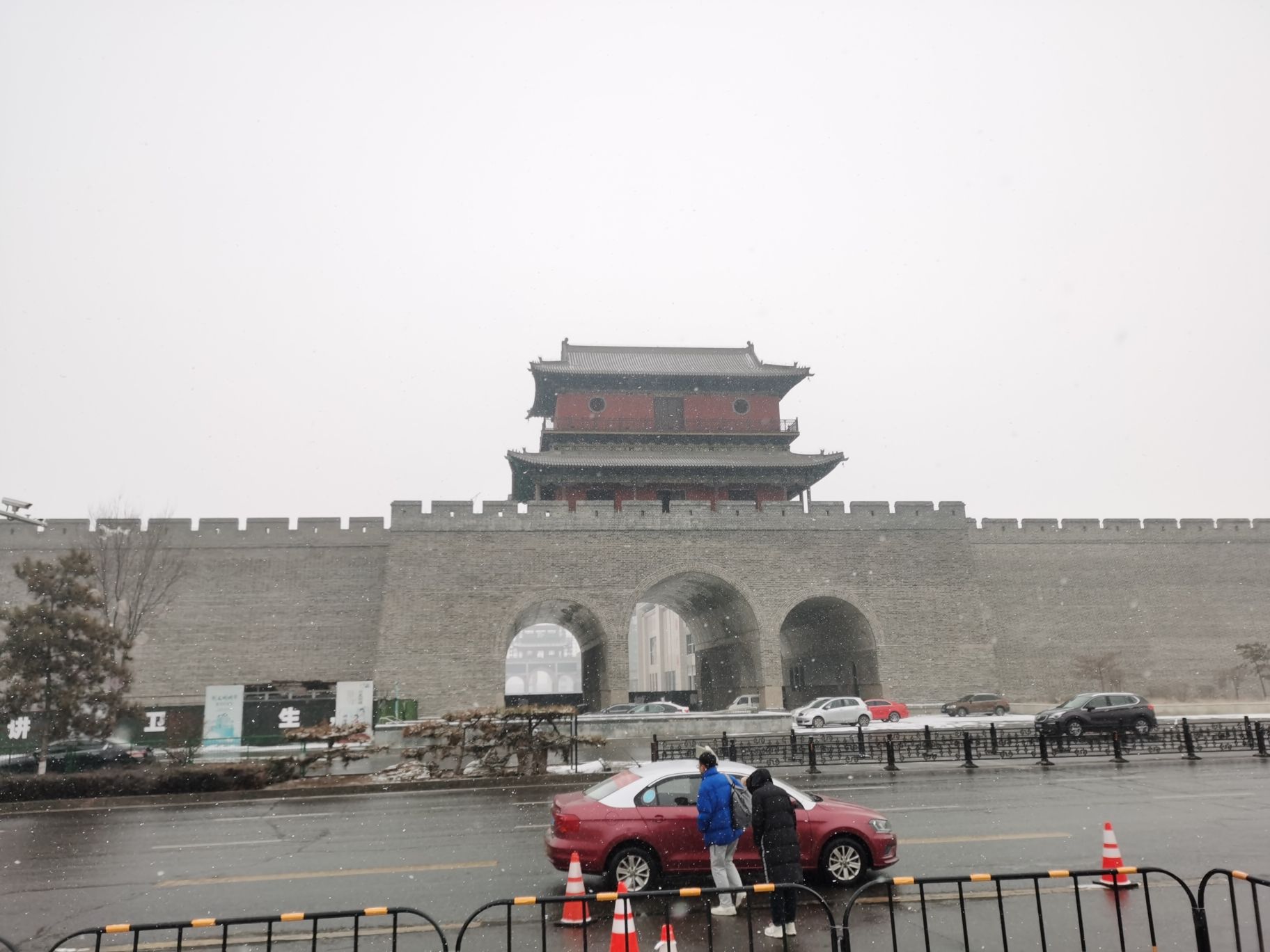 大同古城墙旅行图片