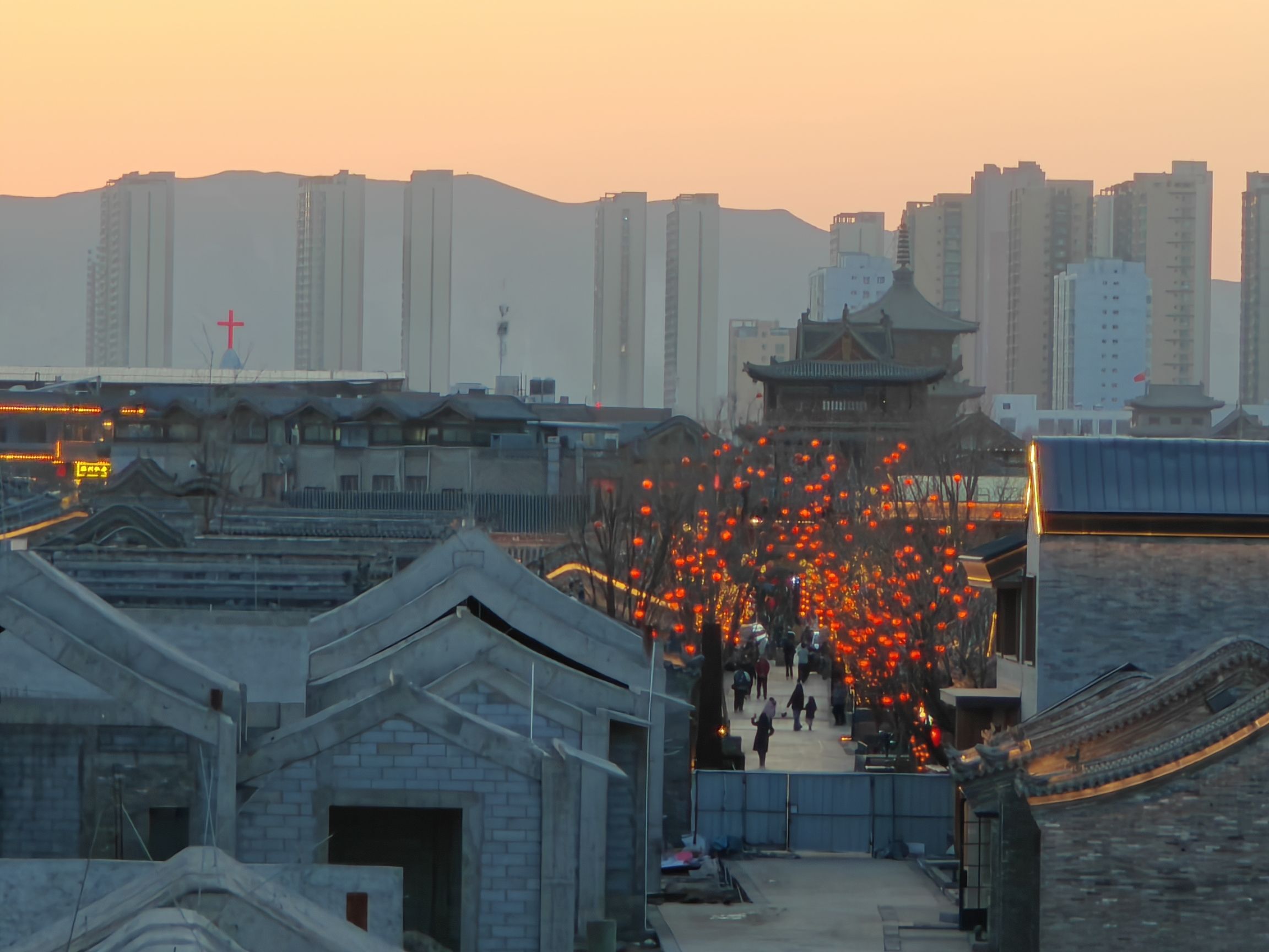 大同古城墙旅行图片