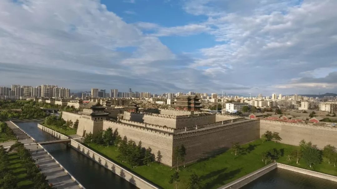 大同古城墙旅行图片